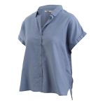 Cape Women's Elowen Short Sleeve Shirt Cornflower - Image 5