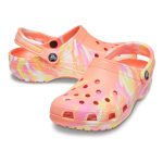 Crocs Adults' Classic Clogs Papaya / Multicoloured M6 / W8