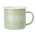 Yonder Enamel Mug Green 500 mL