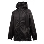 Cape Kids' Pack It Rain Jacket Black - Image 3