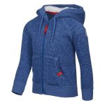 Cape Kids' Burraga Full Zip Fleece Jacket Cobalt - Image 3