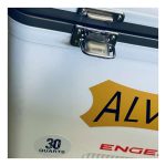 Alvey Engel Cooler Box + Rod Holders White - Image 4