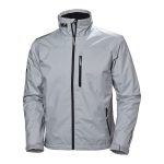 Helly Hansen Men's Crew Midlayer Jacket Grey Fog