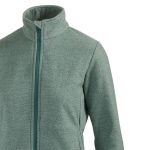 Mountain Designs Women's Ruby Full Zip Fleece Jacket Ivy Green & White - Image 5
