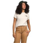 The North Face Women's Box NSE Short Sleeve Tee Gardenia White - Image 3