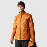 The North Face Men's Fourbarrel Tricot Jacket Leather Brown & Black - Image 11