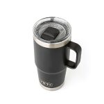 YETI 591 mL / 20 oz Rambler Travel Mug Black - Image 2