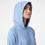 Helly Hansen Women's Verglas Light Hoodie Skagen Blue - Image 3