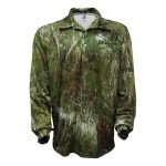 Big Fish Bush Camo Sublimated Fishing Shirt Camo