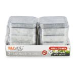 Waxworks Citronella Tin Tropical Strength Candle 2 Pack Multicoloured 2 Pack - Image 3