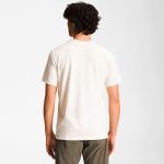 The North Face Men's Heritage Patch Short Sleeve Tee Gardenia White - Image 2