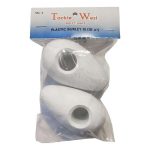 Tackle West Plastic Burley Blob 2 Pack White - Image 2