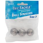 Jarvis Walker Tec Tackle Ball Sinkers Small Pack Silver - Image 2