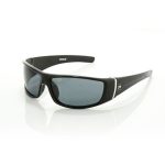 Carve DC Sunglasses Gloss Black & Grey Polarised One Size Fits Most