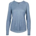 Cape Women's Holly Long Sleeve Henley Top Navy