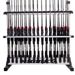 Atomic 30 Slot Aluminium Rod Rack Aluminium - Image 6