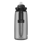 CamelBak Eddy + 1L Water Bottle With Lifestraw Black 1 L - Image 2