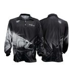 Bigfish Dark Of The Moon Sublimated Fishing Shirt Black