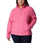 Columbia Women's Plus Size Fast Trek II Jacket Wild Geranium