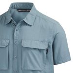 Mountain Designs Men's Ormiston II Short Sleeve Shirt Blue - Image 8