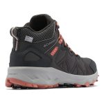 Columbia Women's Peakfreak II Outdry Waterproof Mid Hiking Boots Dark Grey & Dark Coral - Image 4