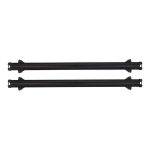 Prorack T16B Heavy Duty Bar Black Pair Black