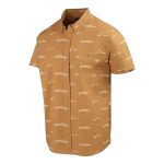 Mountain Designs Bistre Men's Tonga Short Sleeve Shirt Bistre - Image 5
