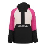 O'Neill Youth Girl's Anorak Snow Jacket Fuchsia Peach Whip