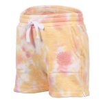 Trip In A Van Kids Tie Dye Knit Shorts Coral / Honey Tie Dye - Image 6