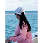 Nomad Women's Technical Fishing Shirt Coral - Image 9