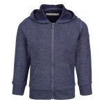 Trip In A Van x Cape Kids' Textured Zip Up Hoodie Blue