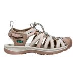 KEEN Women's Whisper Sandals Taupe Coral - Image 4