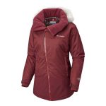 Columbia Women's Emerald Lake Parka Snow Jacket Rich Wine Heather