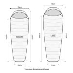 Mountain Designs Travelite 700 Sleeping Bag Surf The Web - Image 8