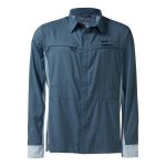 Shimano Pro Stretch Vented Navy Fishing Shirt