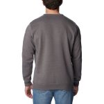 Columbia Men's Columbia Logo Fleece Crew Grey Heather - Image 4