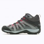 Merrell Men's Alverstone Waterproof Mid Hiking Boots Granite & Dahlia - Image 3