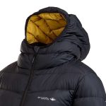 Mountain Designs Women's Peak 700 Down Jacket Black & Yellow - Image 4