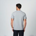 Helly Hansen Men's Logo Tee Grey Melange - Image 2