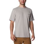 Columbia Men's Basic Logo Short Sleeve Tee Grey Heather