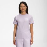 The North Face Women's Box NSE Short Sleeve Tee Lavender Fog & Lavender Fog