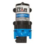 NorthStar 7.6L Fresh Water RV Pump Black 7.6 L - Image 2