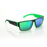 Carve Sublime Sunglasses Matt Black & Green Iridium One Size Fits Most - Image 3