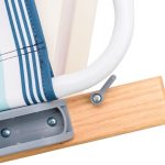 Life! Beach Chair With Table Deluxe Blue - Image 9