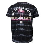 Body Glove Youth Boy's Tie Dye Tee Charcoal - Image 2