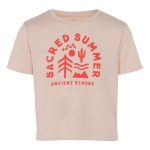 Cape Youth Girl's Sacred Summer Tee Peach