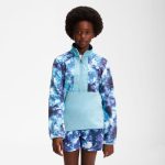 The North Face Youth Printed Glacier Quarter Zip Top Paisley Cloud Vibe Print - Image 3