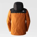 The North Face Men's Fourbarrel Tricot Jacket Leather Brown & Black - Image 8