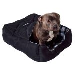 Spinifex Take Anywhere Black Pet Bed Sleeping Bag - Image 3