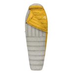 Sea To Summit Spark III Ultralight -8° Sleeping Bag Regular Cream Dark Grey & Yellow - Image 2